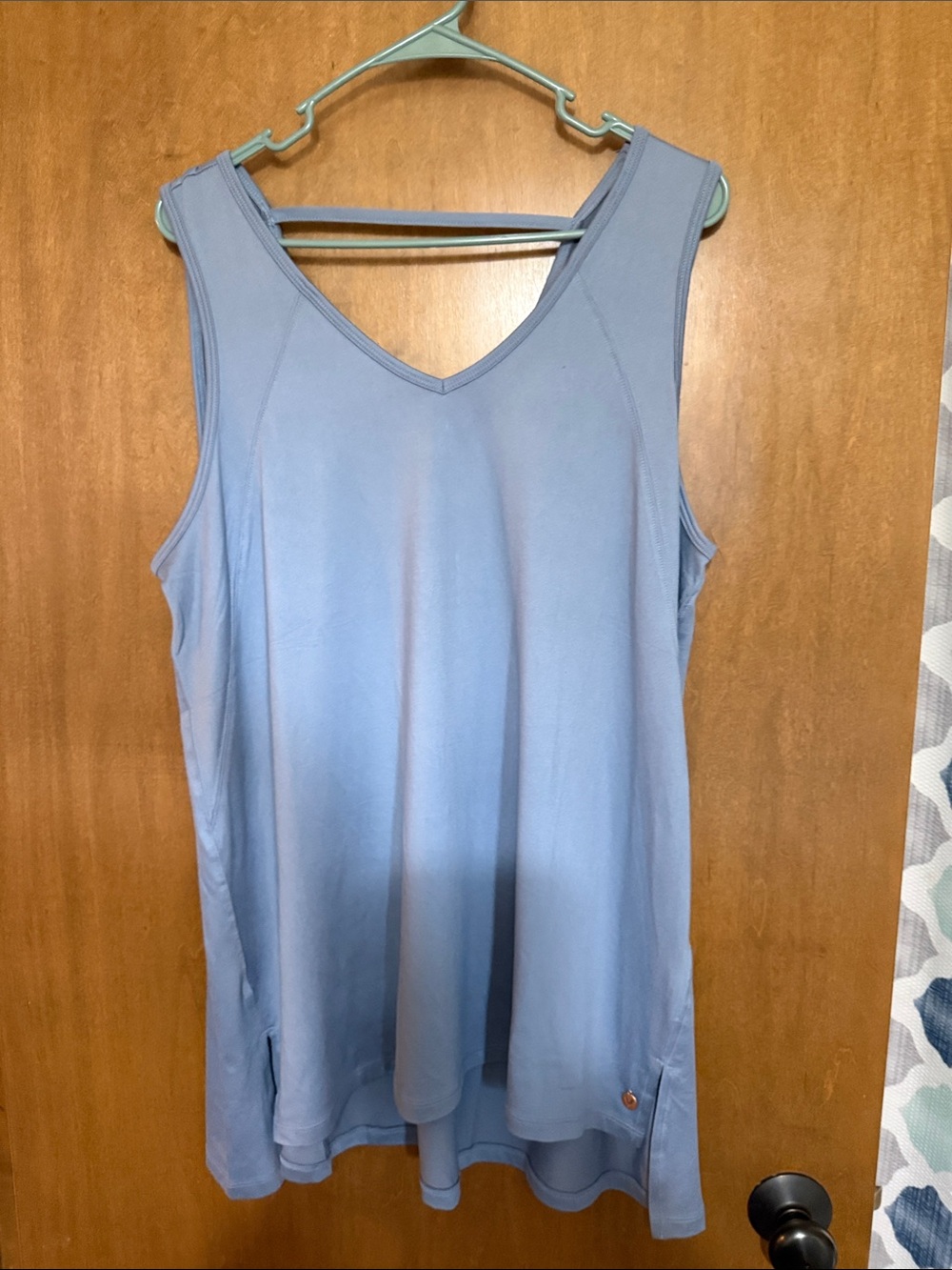 NWT Livi Active Light Blue V-Neck Sleeveless Tank
